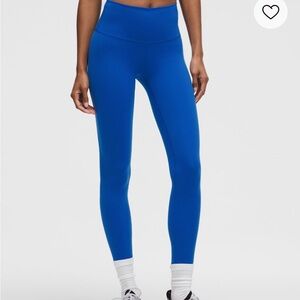 Lululemon Athletica Galatic Cobalt  Blue Leggings
